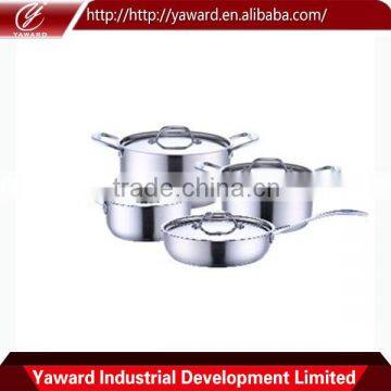 China Wholesale Stainless Steel Cookware Set