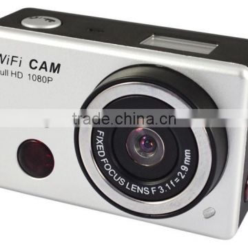 hot new products for 2015 wifi cam hd 1080P helmet action camera waterproof sport dv camera wifi remote control