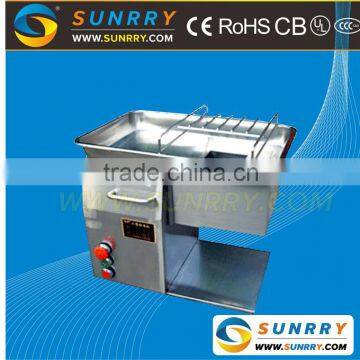 Cooked meat cutter thickness 3mm blade meat cutter production 250 Kg/Hour frozen meat cutter for CE (SY-MC250 SUNRRY)