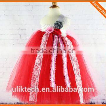 ball gown flower dress for girls evening ball gown children fashion and hot party flower dress