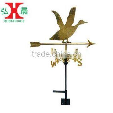 Brass Garden Decoration Goose Weathervane