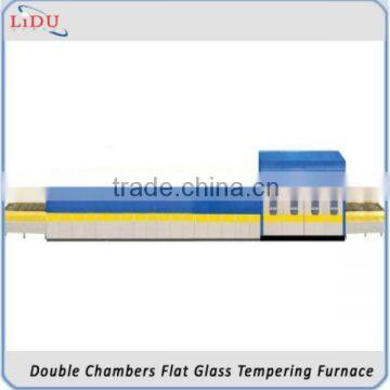 Double chambers flat glass Tempering furnaces