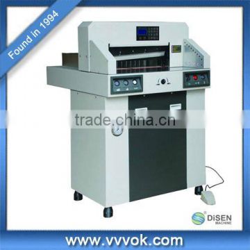 Hydraulic electric paper cutter guillotine