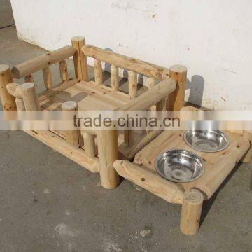 Outdoor Wooden Dog Bed photo-4