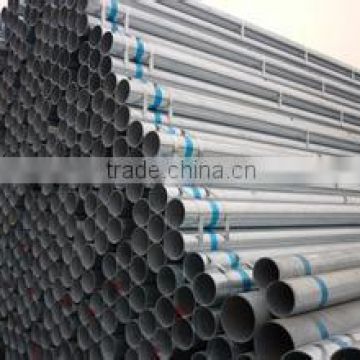 Astm hot dip galvanized steel pipe China manufacture