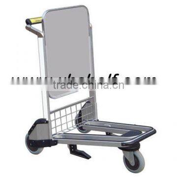 2015 Best Selling High Quality 3 Wheels Aluminum Alloy Airport Trolley,Stainless Steel Airport Trolley photo-5