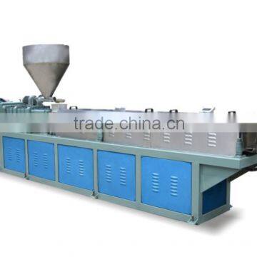 Indonesia hot sale twin screw plastic compunding granulator line