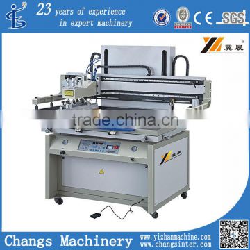 flat screen printing machines for metal sheet/plastic sheet/gift box/ceramics/glass plates/stationery/textile/fabric