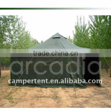 outdoor large canvas army tent