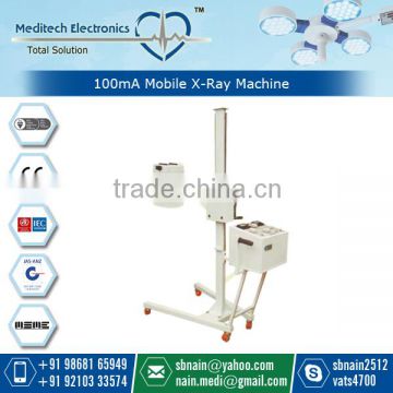 Full Wave Rectified 100mA Mobile X-Ray Machine