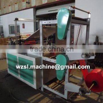 Automatic high speed plastic bag making machine