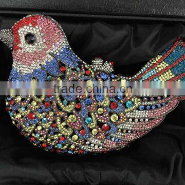Ladies Hand Bag Crystal and Rhinestone Evening Bags Women Handbags photo-2