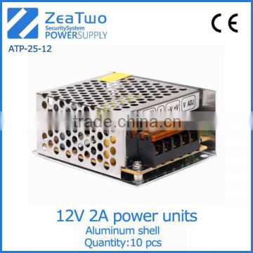 12v portable power supply aluminum shell 12v 2a programmable power supplies