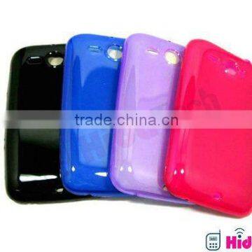 high clear TPU Skin Soft Gel case,for HTC cha cha chacha tpu back cover case