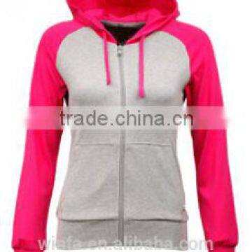 2014 ladies latest dry fit sport hoody design