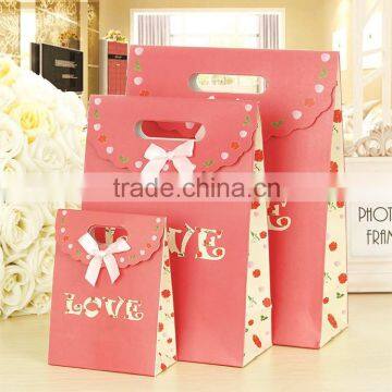2016 Hot Sales Small Paper Bag With Butterfly Knot photo-5
