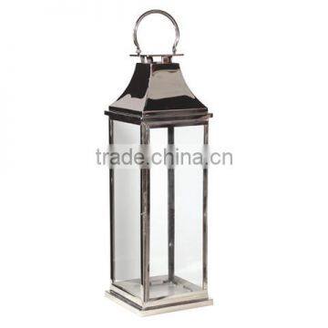 Stainless Steel Lantern, Decorative Lantern, Silver Lantern