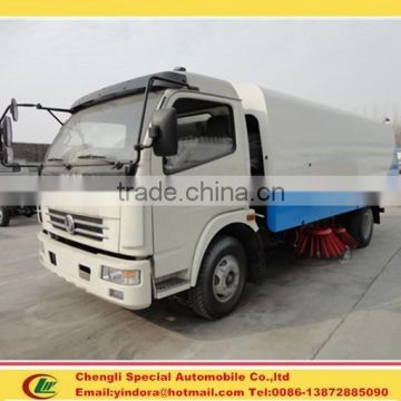 Custom designed dongfeng small mini road sweeper truck