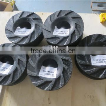 Full interchangeable acid and alkali resistant slurry pump parts