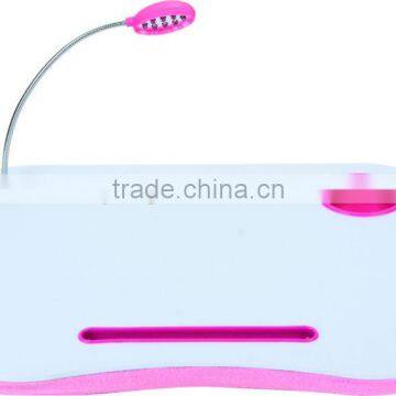 Portable Laptop Pillow with light for reading