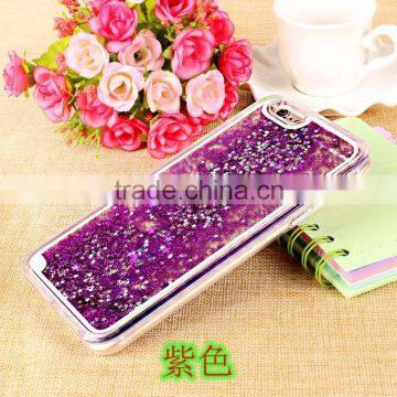 Glitter Bling Stars Liquid Novelty Colourful Tpu Phone Case For Apple Iphone 6 6s Plus photo-6