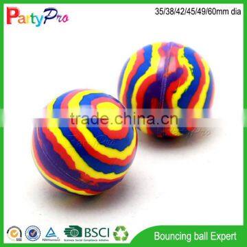 China Toy Zhejiang New 2015 Bulk Cheap Small Hard Colorful Rubber Balls Wholesale photo-2