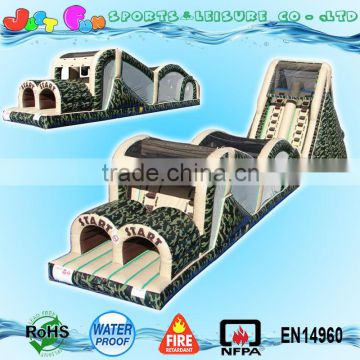 hot sale kids and adults inflatable boot camp challenge obstacle for sale