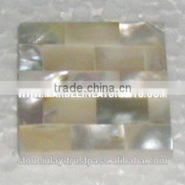 Golden Mother Of Pearl Tile, Unique Indian Mop Tile