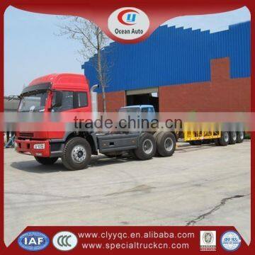 Factory Price 40T Heavy Duty Low Bed Car Trailer