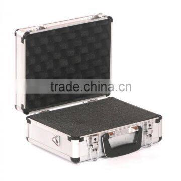 Crystal Aluminium Hard Camera Photography Flight Carry Case Storage Box Silver photo-4