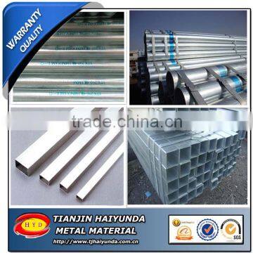 Galvanized Steel Pipe And Tube For Greenhouse,Scaffolding Tube Building Materials