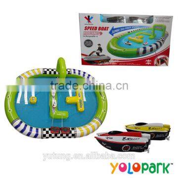 boat game with cheap plastic boat& year 2014popurlar hot sale style boat game for chirdren