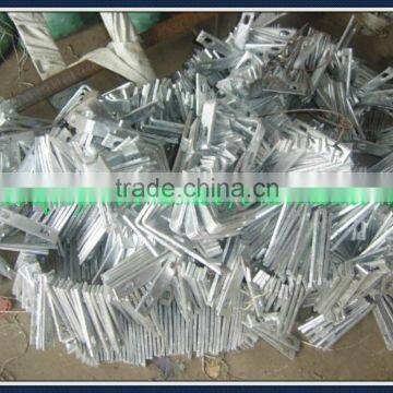 Palisade fencing with Steel Angle Rails