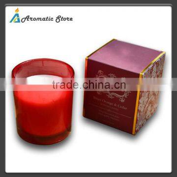 scented soy wax candle