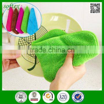 China Supplier Cheap Wholesale 30*40cm Microfiber Fleece Kitchen Towel photo-3