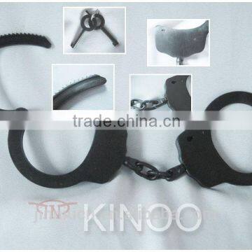 Black color handcuff/high quality Police handcuff / Military handcuff