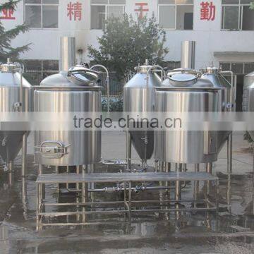 Restaurant and hotel beer manufacturing equipment 500L keg and bottle filling system for sale