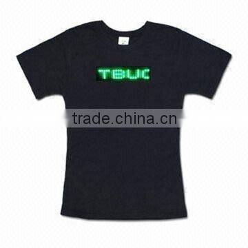 LED T-Shirts/LED Badge T-Shirts/EL items/LED promotional shirts