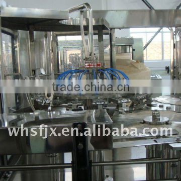 Fully automatic 3 in 1 plastic or glass bottle energy drink production line/machine