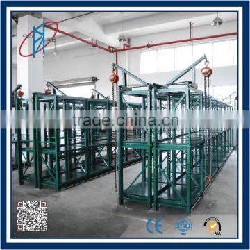 heavy mold sliding and tooling rack