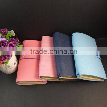 2016 fashion nice pu travel journal