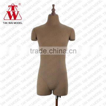 Modern muscle men half model fiberglass garment display mannequins