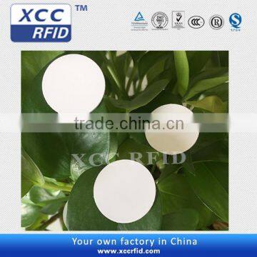 Blank PVC Coin Tags Ntag213 NFC type