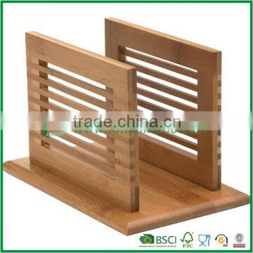 New design bamboo napkin holder from fuboo