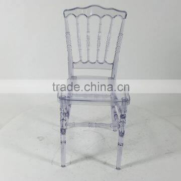 Plastic Comfortable Napoleon Dining Chair Wedding Napoleon Chair