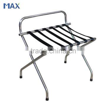 white modern metal folding luggage racks for bedroom