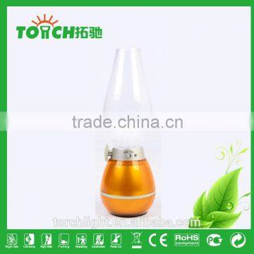 Rechargeable Working Light Indoor and Outdoor Super Bright Colorful Wind Switch Camping Light 3 Colors Solor Led Lantern photo-4