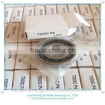 High speed ,chrome steel double row angular contact ball bearing 7007c