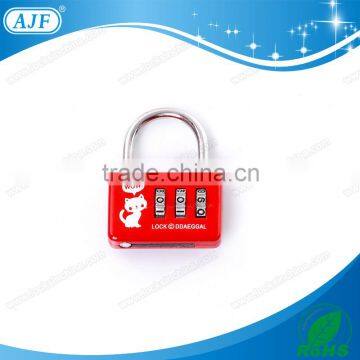 2015 AJF mini cute luggage combination lock