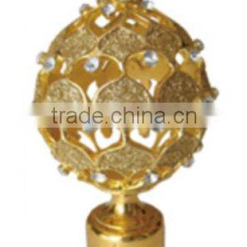 Metal Drapery Curtain Rod Finial photo-2